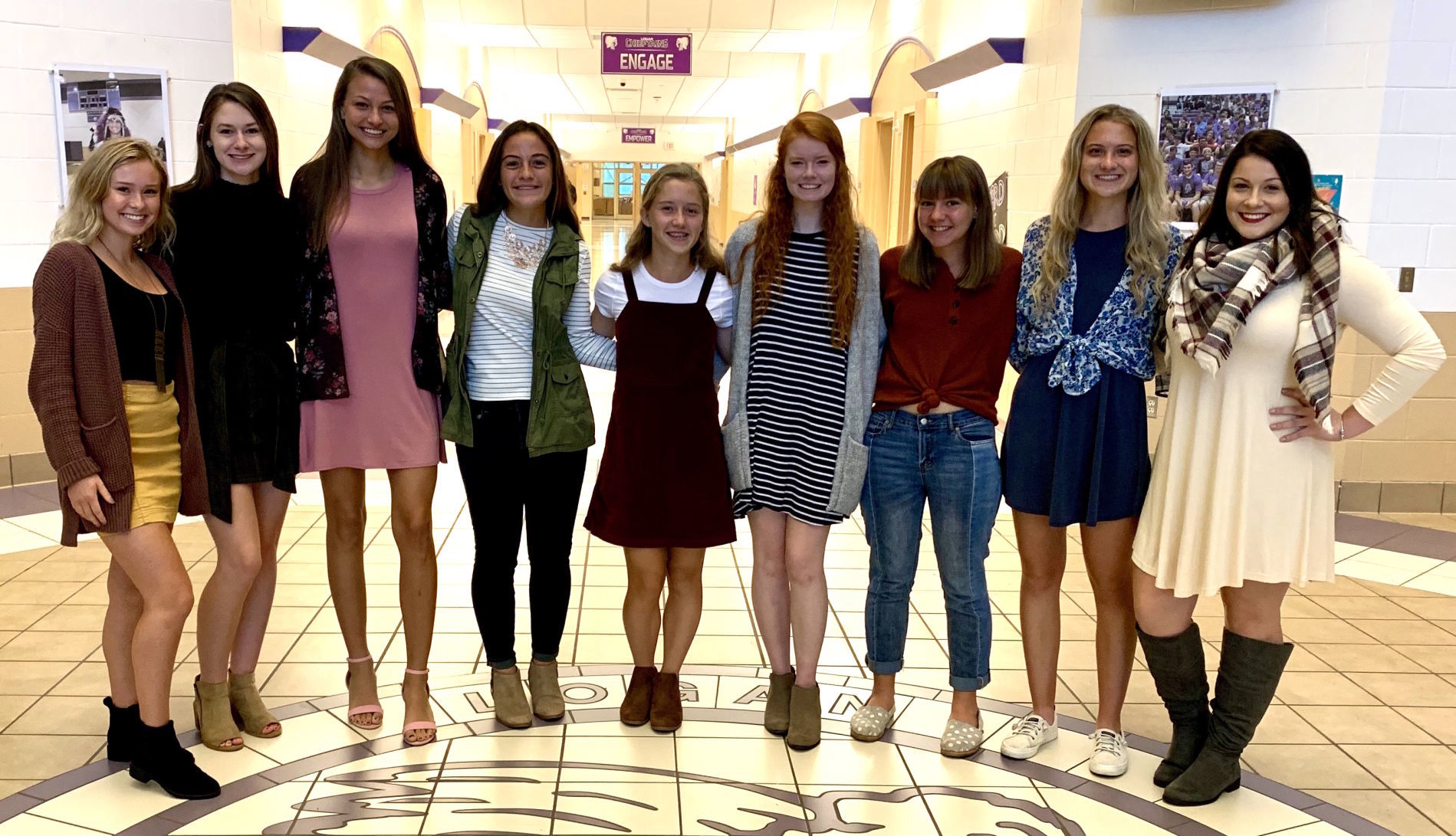 2019 Homecoming Court Seniors